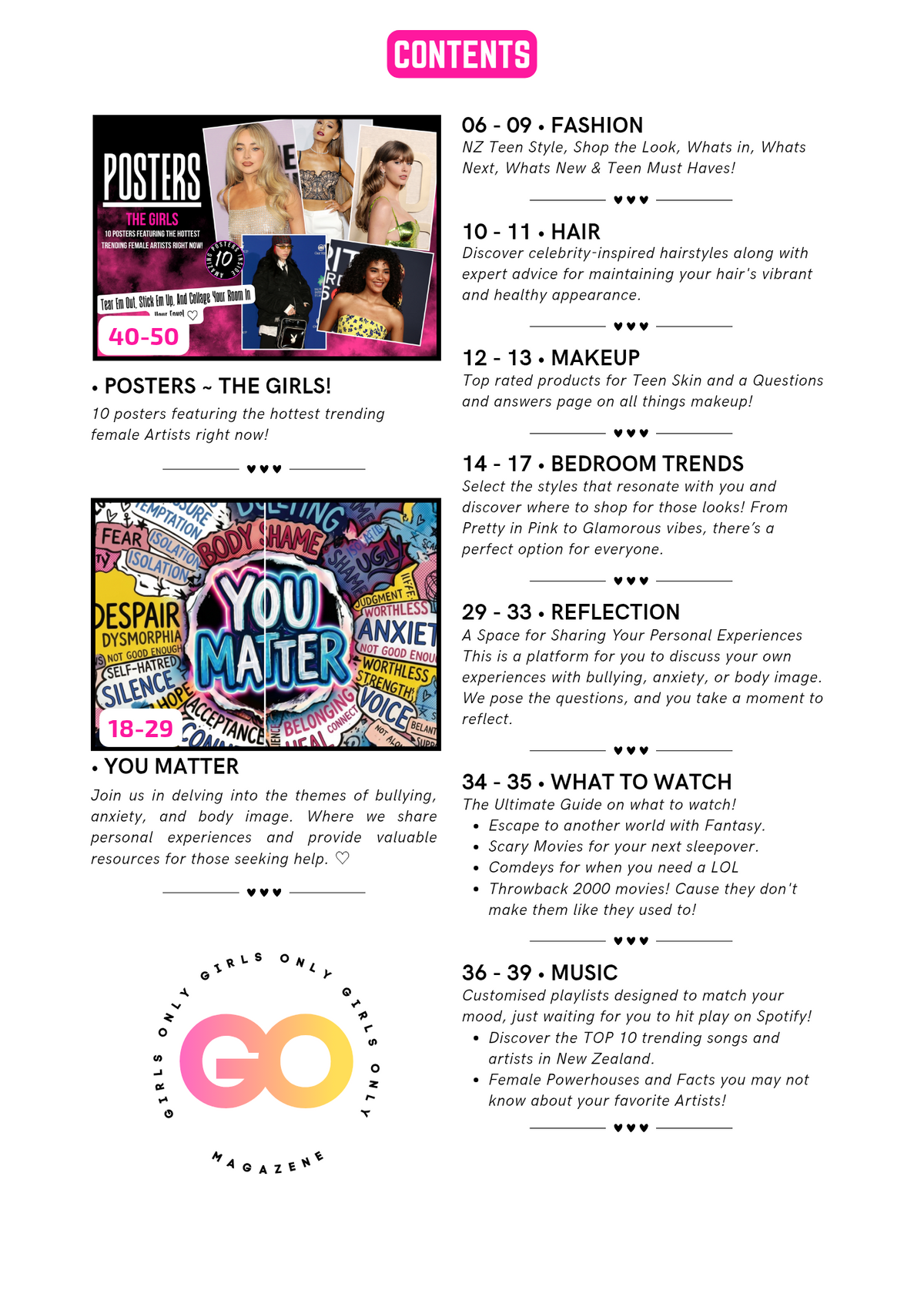 GIRLSONLY Teen Magazine Issue 1 – Digital Download