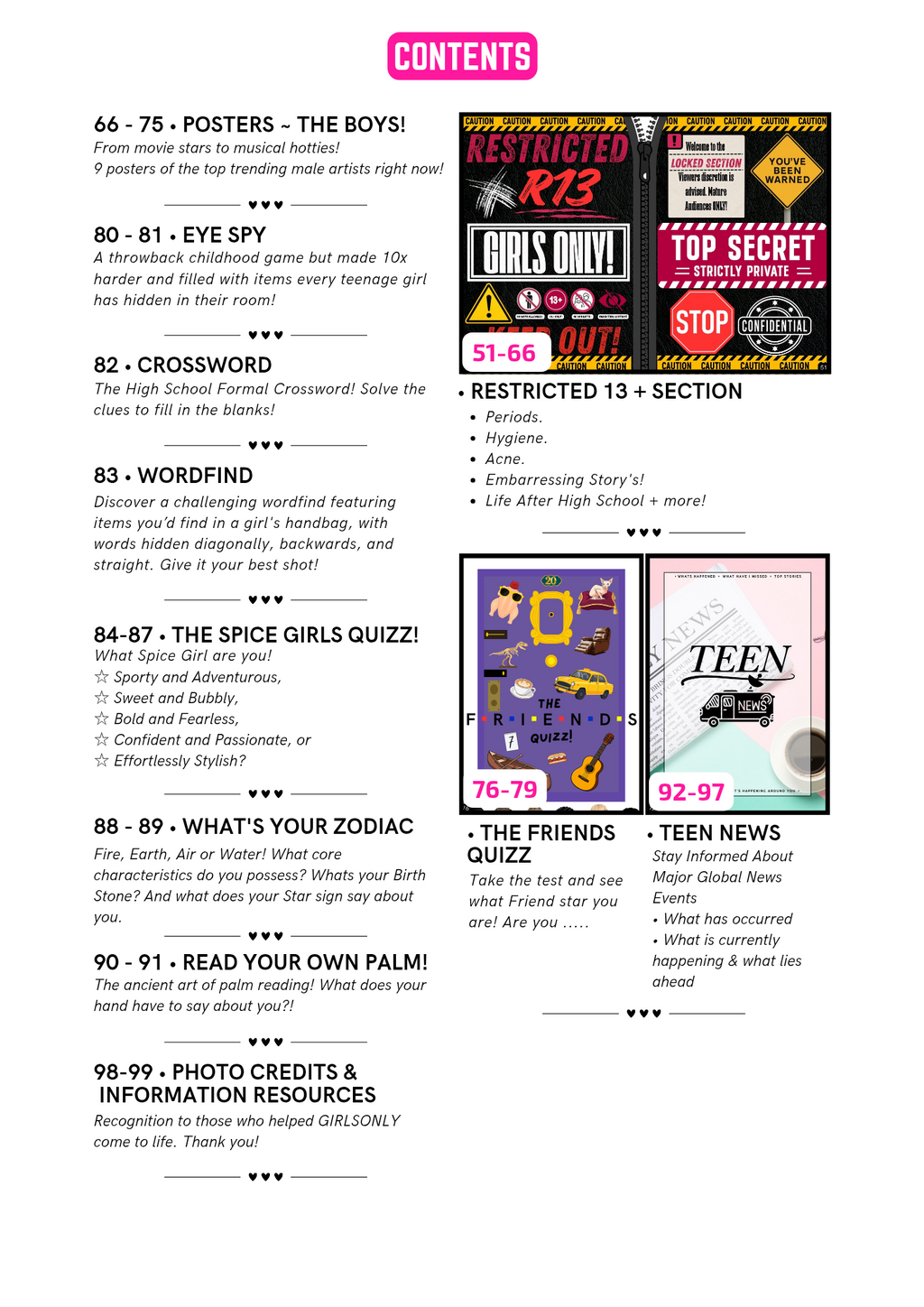 GIRLSONLY Teen Magazine Issue 1 – Digital Download