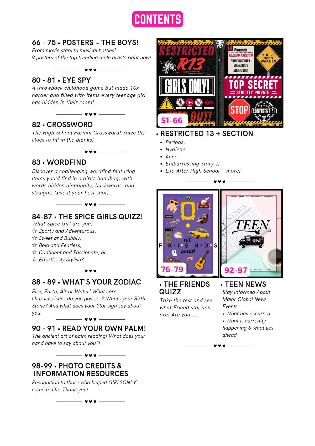 GIRLSONLY Teen Magazine Issue 1 – Digital Download